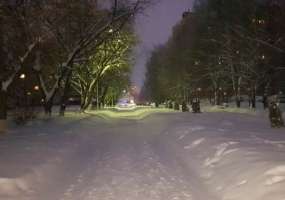 В Нижнекамске идет небольшой снег, а на термометрах -9 - НТР 24