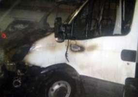 В Нижнекамском районе сгорел микроавтобус - НТР 24