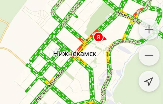 В Нижнекамске в работе приложения «Яндекс.Транспорт» произошел сбой