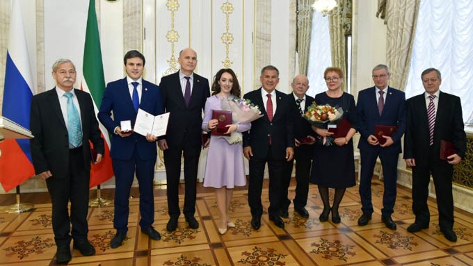 Специалисты «Нижнекамскнефтехима» получили государственную премию Республики Татарстан