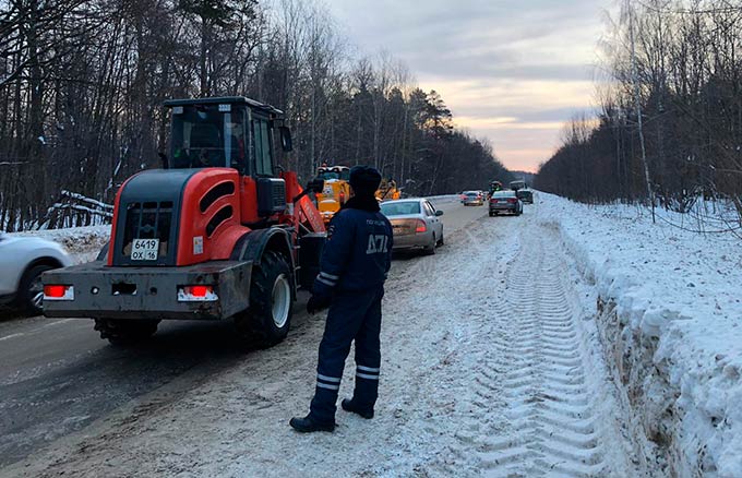 На территории Татарстана ожидаются сильные снегопады с ухудшением видимости на дорогах