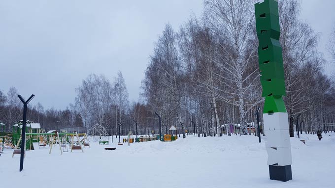 В Нижнекамске -12 градусов, ожидается пасмурная и морозная погода
