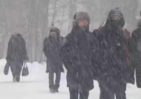 Метель с мокрым снегом и сильным ветром синоптики прогнозируют в Татарстане