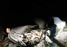 В Нижнекамском районе из-за метели произошло серьезное ДТП - НТР 24