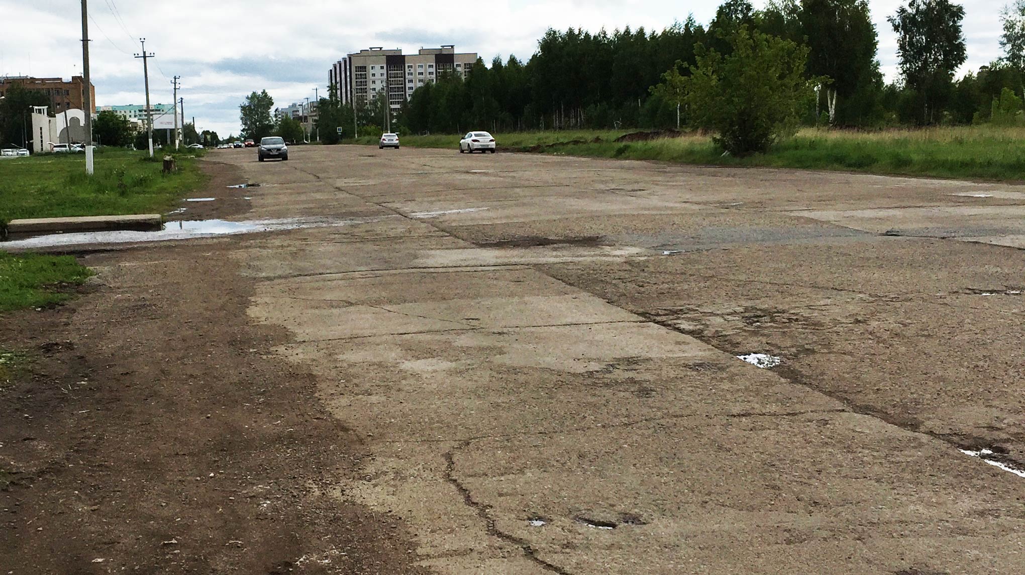 Житель Нижнекамска рассказал в соцсетях, будет ли ремонт «пьяной» дороги