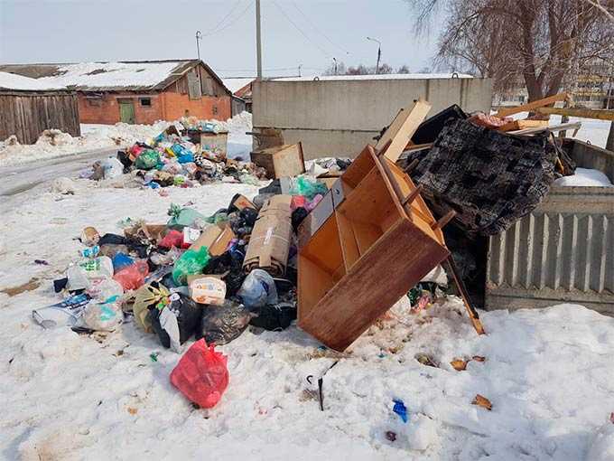 После публикации в СМИ в двух сёлах Нижнекамского района вывезли мусор