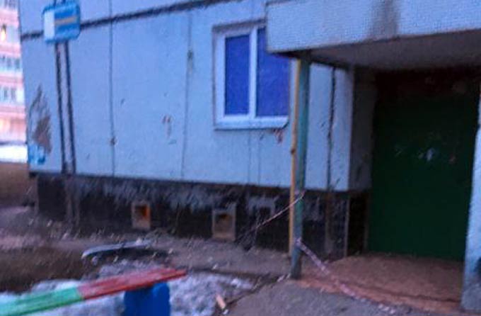 Нижнекамец сообщил в «Народный контроль» об упавшем с крыши дома баллоне