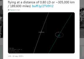 Ученые предупредили землян о приближающемся к планете крупном астероиде