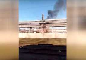 МЧС Татарстана: Угрозы для жителей Нижнекамска из-за пожара на промзоне нет - НТР 24