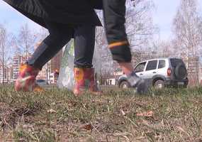 Горожане и работники СТОС привели в порядок нижнекамский микрорайон №15 - НТР 24