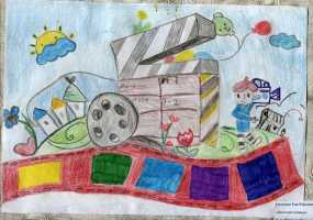 Участник конкурса "Я смотрю НТР-2019": Ева Осипова, Верхнечелнинская школа-интернат, 8 лет