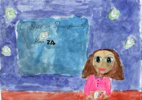 Участник конкурса "Я смотрю НТР-2019": Милена Хамдеева, 7 лет