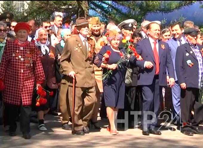 Более 100 тыс. человек приняли участие в праздничных мероприятиях в честь дня Победы в Нижнекамске
