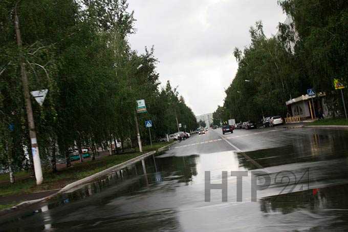 В Нижнекамске в очередной раз объявлено штормовое предупреждение