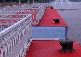 К пристани Нижнекамска пришвартовался первый в этом сезоне теплоход - НТР 24