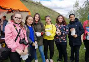 Волонтеры из Нижнекамска участвуют в «Чистых играх» - НТР 24