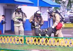 Пожарные из Нижнекамска искали пострадавшего «Яшку»