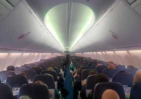 В Бегишево совершил экстренную посадку самолет следующий из Москвы - НТР 24