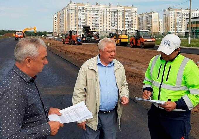 В Нижнекамске строительство новой дороги вышло на финишную прямую