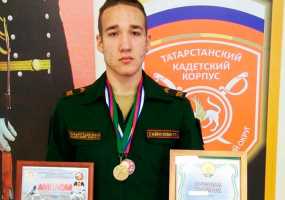 Нижнекамский кадет стал призёром турнира по армейскому рукопашному бою