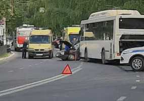 В Нижнекамске в результате ДТП погиб один из водителей