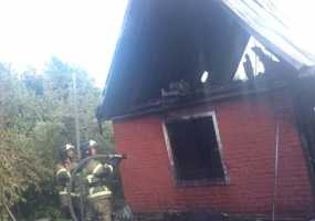 В одном из садовых обществ Нижнекамска сгорел дачный дом - НТР 24