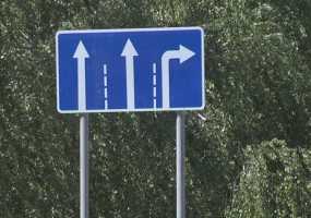 На одном из аварийных участков дороги в Нижнекамске установили новые знаки