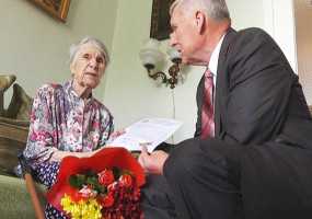 Ветерана войны Елену Хорькову, проживающую в Нижнекамске, с 95-летием поздравил Путин - НТР 24