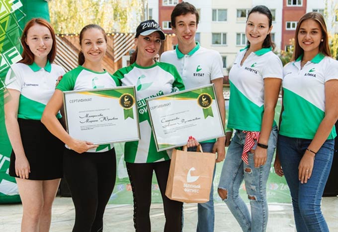 В Нижнекамске в День города состоится закрытие третьего сезона проекта "Зеленый фитнес"