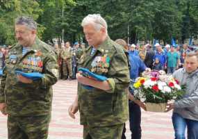 В Нижнекамске празднуют 89-ю годовщину со дня образования ВДВ