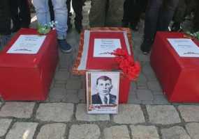 Поисковики нижнекамского «Нефтехимика» приняли участие в торжественном захоронении найденных солдат