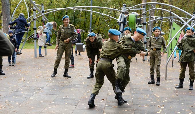 «День мужества» прошел для подростков в казанском парке