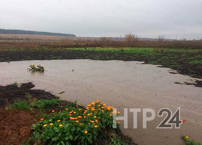 К одному из населенных пунктов Нижнекамского района подбирается зловонная река