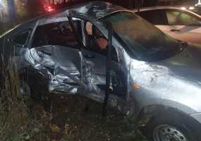 Под Нижнекамском два молодых водителя пострадали в ДТП