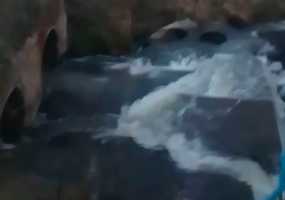 В Нижнекамске вспенившаяся река обрела свое обычное состояние
