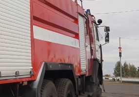 В Нижнекамске произошло возгорание на насосной установке промышленного предприятия