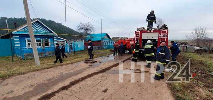 Житель Нижнекамска сгорел заживо: подробности пожара в селе Нижняя Уратьма