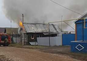 В Нижнекамском районе из-за непотушенной сигареты сгорел дом