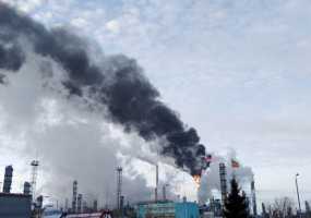 «Нефтехимики» объяснили появление столба черного дыма, насторожившего нижнекамцев - НТР 24