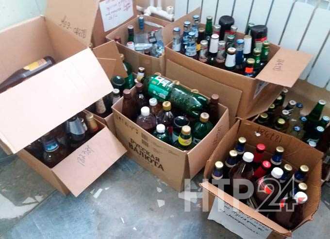 За год в Нижнекамске изъято более 5 тыс литров фальсифицированного алкоголя
