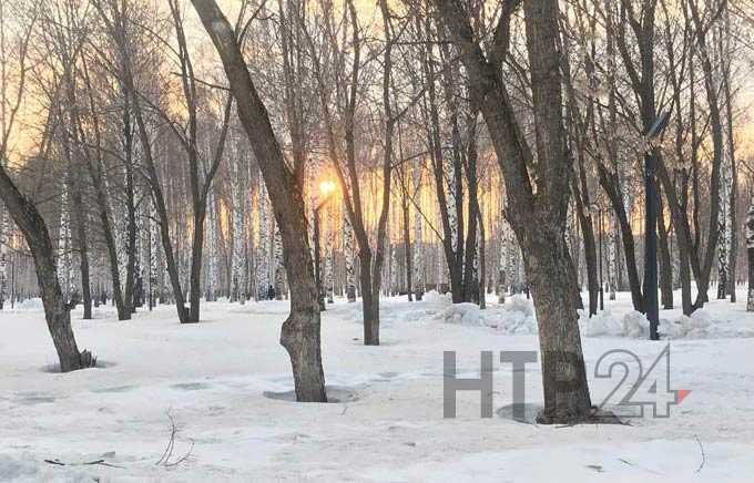 В Татарстане ожидается снегопад, на дорогах сохранится гололедица