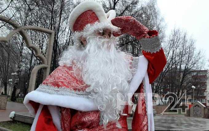 В Татарстане сотрудники ДПС оштрафовали Деда Мороза на санях