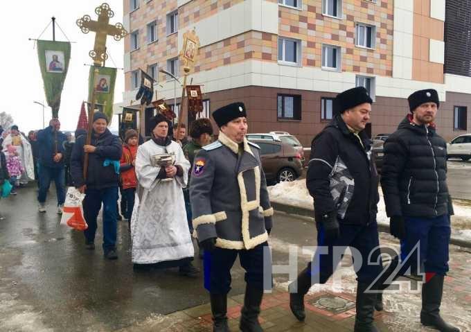 В Нижнекамске прошел крестный ход в честь Крещения