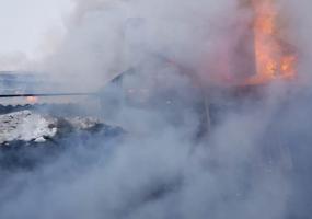 При пожаре в Татарстане заживо сгорел ребенок - НТР 24