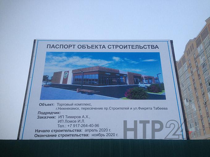 В Нижнекамске появятся 2 новых торговых комплекса