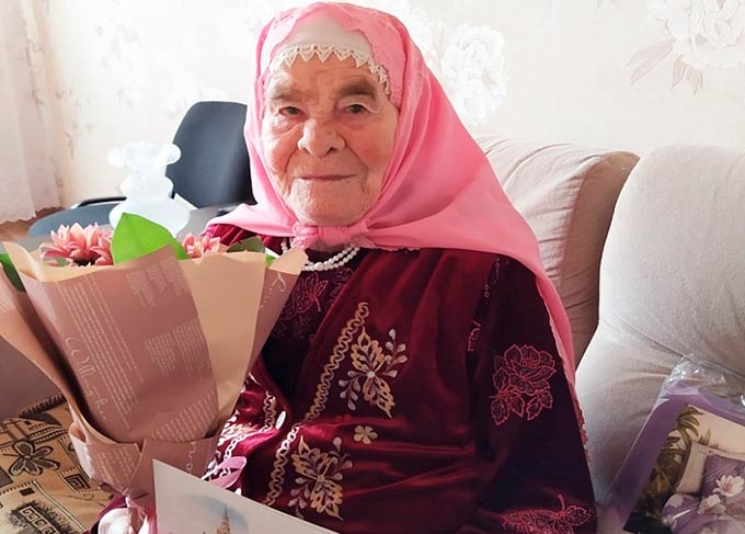 Нижнекамская долгожительница отметила 95-летний юбилей