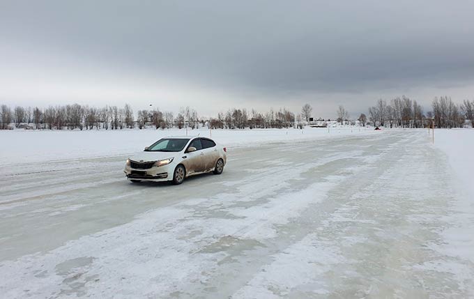 Из-за теплой погоды под Нижнекамском временно закроют ледовую переправу