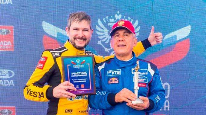 Президент Татарстана завоевал золото в автогонке на кубок ПФО