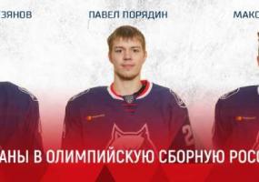 Трое хоккеистов «Нефтехимика» из Нижнекамска вызваны в сборные России