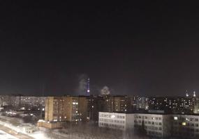 Столб дыма в центре города встревожил нижнекамцев